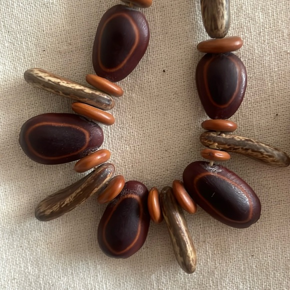 HANDMADE Seed Bead Set Chocker and bracelet - Picture 9 of 14